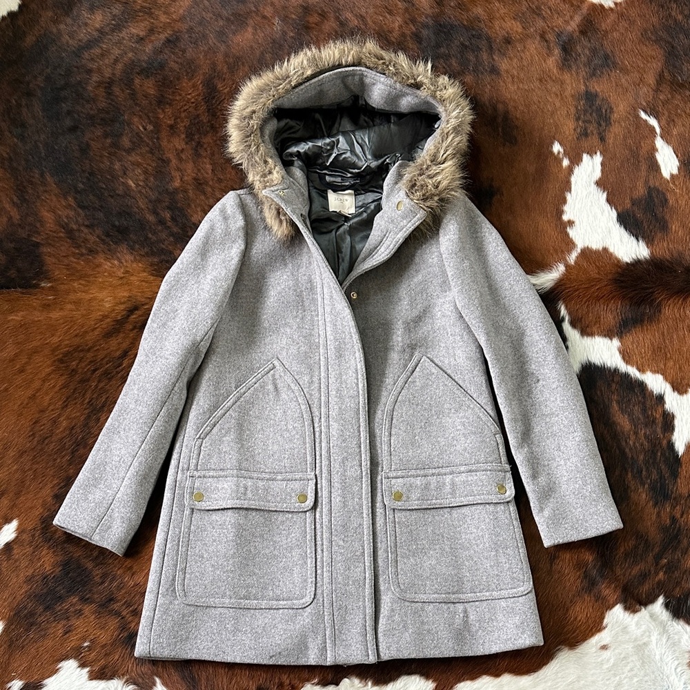 J Crew Pea Coat